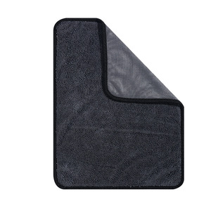 Toalla absorbente de agua trenzada, grande, altamente absorbente, para lavado de coches, sin rayas - Product Image 2