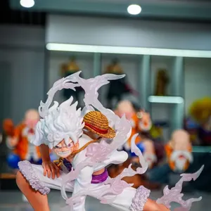 JT Toys – Nouvelle Figurine d'Action ONE PIECE en PVC de 16 CM, Modèle Statue <span class=keywords><strong>Second</strong></span> <span class=keywords><strong>Gear</strong></span> de Monkey D. <span class=keywords><strong>Luffy</strong></span>, Collection Congelée, Cadeau pour la Maison - Product Image 4