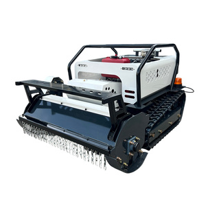 Robot débroussailleuse sans fil télécommandé AOYU, à chenilles, alimenté au diesel, pour la coupe de l'herbe dans les fermes, les jardins et sur les pentes. - Product Image 1