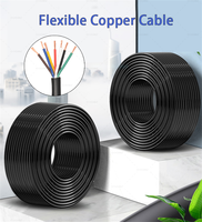 Câble de signal UL2464 26 24 22 20 18 Câble de contrôle d'alimentation de jauge 16 AWG 2 3 4 5 6 7 10 Câble multi-fils à 12 conducteurs