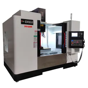 Pusat Mesin Vertikal CNC Sistem Mitsubishi Mesin Penggilingan CNC untuk Mesin Bor Logam CNC