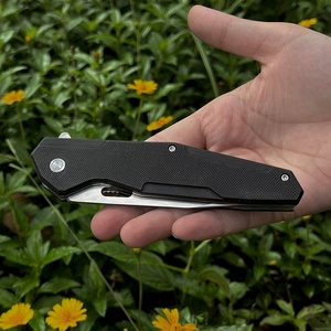 G10 chiến thuật gấp & cố định Blade Knife EDC dao kéo công cụ cho đi bộ đường dài Survival & tự vệ - Product Image 4