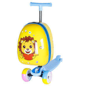 Unisex luccichio per bambini all'ingrosso cartone animato ABS + PC <span class=keywords><strong>valigia</strong></span> da viaggio Trolley per bambini <span class=keywords><strong>valigia</strong></span> per ragazzi e ragazze - Product Image 4