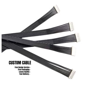 Harnais de câblage personnalisé Molex PicoBlade, pas de 1,25 mm, 2 à 11 broches, compatible JST GH, assemblage de câbles pour drone, dispositif médical - Product Image 1