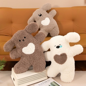 Xu hướng 2025 mới đến hạnh phúc gấu sên gấu Gối búp bê siêu mềm đồ chơi sang trọng PP bông Comforter rửa lưới lót - Product Image 4