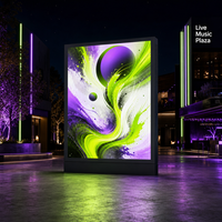 Module d'écran LED extérieur P4.81 320*160mm, étanche IP65, panneau LED SMD pour affichage numérique et signalétique publicitaire