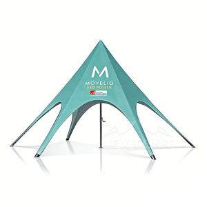 Огнестойкая шестиугольная палатка-паук, водонепроницаемый пляжный тент в форме звезды, роскошный пляжный тент-звезда, раскладной пляжный тент - Product Image 1