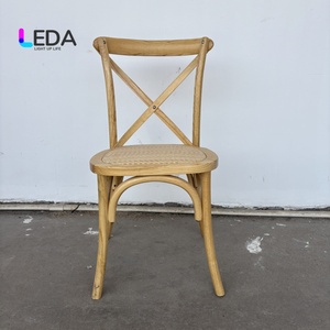 Modelos explosivos LEDA, decoración de silla dorada de grano de madera maciza para bodas, eventos, fiestas, sillas de Hotel - Product Image 5