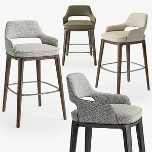 <span class=keywords><strong>Tabouret</strong></span> de Bar en Bois Moderne Réglable pour Cuisine Salle à Manger Gamers Hôtels Salon Chambre à Coucher <span class=keywords><strong>Snack</strong></span> Extérieur Panneau Style Bois - Product Image 3