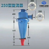 Huayan Hydrocyclone Déminéralisateur en Polyuréthane Résistant à l'Usure 30kg, Séparateur Centrifuge Minier, Contrôlé par PLC, Garantie 1 An