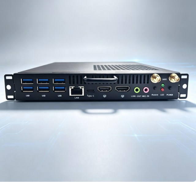 2026 Direct Factory Intel windows 11 Gen 12 8+256G OPS Mini Pc Multi-ports for Office Meeting Interactive Flat Panel Smart Board