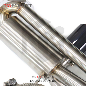 Tubo de Escape de Acero Inoxidable de Alto Flujo ING para Lotus Elise 1.8, Silenciador Catback con Válvula, Piezas de Alto Rendimiento para Automóviles - Product Image 5