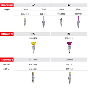 Impianto elettrico materiale di consumo dentale sistema di chiusura vassoio impressione del dispositivo di trasferimento impressione Coping per Straumann ITI - Product Image 2