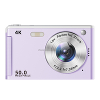 Senter LED 2.8 inci 700mAh waktu 50MP maks 32GB TYPE-C 4K 16X kamera video digital profesional 4k