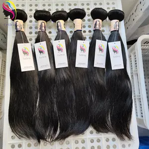 wholesale straight unprocessed Virgin Brazilian Cuticle Aligned raw indian mongolian 10a 12a Human Hair vendor Extension Bundle