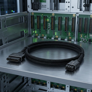 Cable de Alimentación USB 3.0 a SATA de 9 Pines a 4 Pines, Cable de Datos Interno con Funda Trenzada para HDD, SSD, NAS - Product Image 2