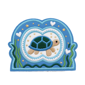 Işlemeli 2D karikatür yamalar özel yumuşak logo kanca & döngü giyim çantası için dokuma - Product Image 3