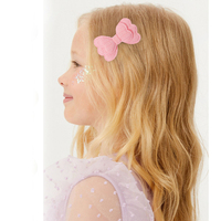 Jiayu personnalisé de petite taille couleur unie filles canard pince à cheveux tissu doux arc cheveux accessoires Style coréen épingles à cheveux simples