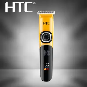 HTC AT-767 เครื่องตัดขนแกะแบบชาร์จไฟได้เครื่องตัดขนสุนัขเครื่องตัดขนสัตว์เลี้ยงที่มีประสิทธิภาพ Clipper