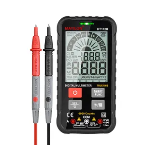 MAYILON HT112B Pocket Tester Smart Digital 6000 Counts T-RMS Multimeter Professional Meter for Home Electdigitalronic Multimeter