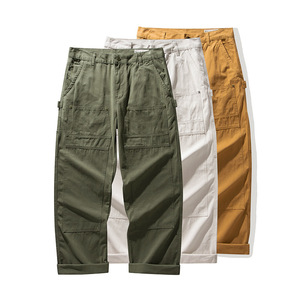 Pantaloni da Lavoro OEM in Tela per Operai Ferroviari, Multi-Tasca, Unisex, <span class=keywords><strong>Beige</strong></span>, per Arrampicata e Attività all'Aperto - Product Image 3