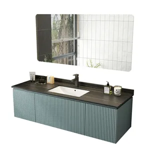 Skinny Slimline Prefab Emerald Metal Compact Wit Marmer Grote Donkergrijs Groene Badkamer Ijdelheden Unit 1200