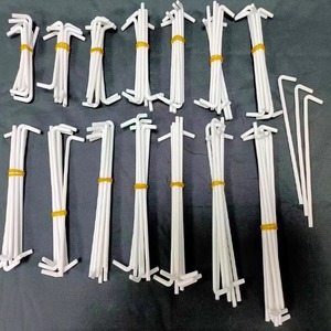 Embauchoirs en plastique blancs en forme de 7, tailles 16-22, pour baskets, chaussures décontractées et de travail, écologiques, pour maintenir la forme, en stock - Product Image 1