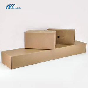 5ply กล่องจดหมายกระดาษคราฟท์แบบไดคัทแพ็คแบนพิมพ์โลโก้แบบกำหนดเองกล่องกระดาษลูกฟูกกล่องบรรจุภัณฑ์ - Product Image 5