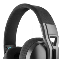 Headset Gaming nirkabel 2.4G, Headphone Gaming tiga Mode Over-Ear latensi rendah Gamer dengan mikrofon yang dapat diatur