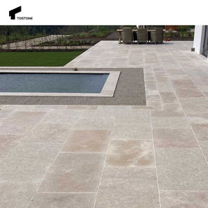 Tostone giá rẻ màu be tự nhiên travertine hồ bơi đối phó cho biệt thự khách sạn Patio hồ bơi đường lái xe vườn Pathway trang trí ngoài trời - Product Image 6
