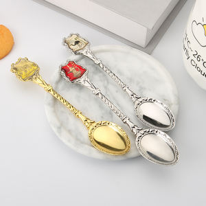 مخصصة التذكارية ريجا ملعقة تذكارية برشلونة لندن لندن براغاريا محفورة براونز - Product Image 3