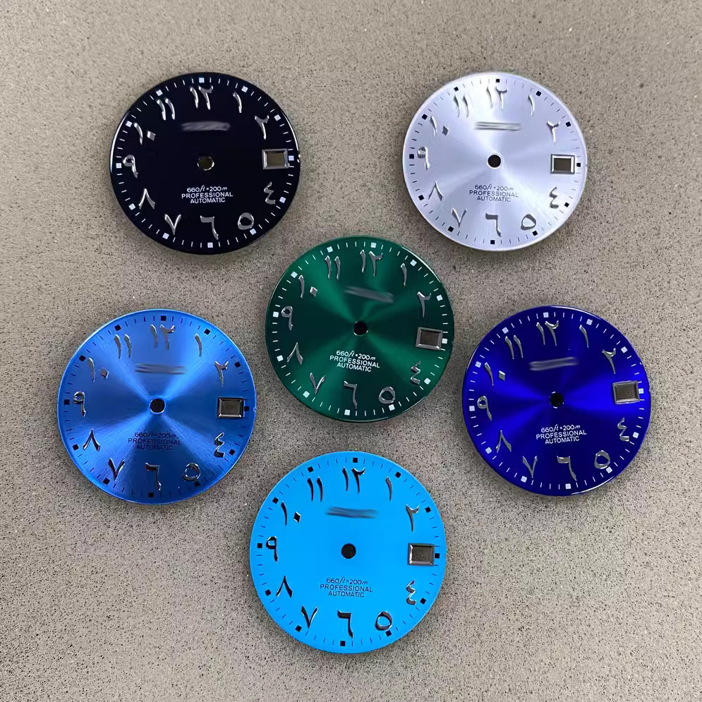 Arabic Letter Numerals Dial for Datejust NH35/NH36 Watch
