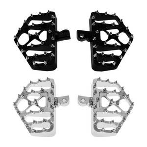 Reposapiés Delanteros de Aleación de Aluminio, Nuevos, Compatibles con Modelos Softail 2018, Street <span class=keywords><strong>Bob</strong></span>, <span class=keywords><strong>Fat</strong></span> Boy, Low Rider, Heritage, Breakout, Estilo Cholo - Product Image 1