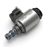 Vanne hydraulique directionnelle à cartouche à visser, 2 positions, 3 voies, haute pression, actionnée par solénoïde ISV08-B35, vérifiée OEM