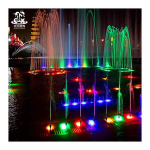 Promotion : <span class=keywords><strong>Grande</strong></span> Fontaine Musicale Lumineuse LED Colorée de 10M pour Jardin et Parc – Spectacle Aquatique Éclatant - Product Image 4
