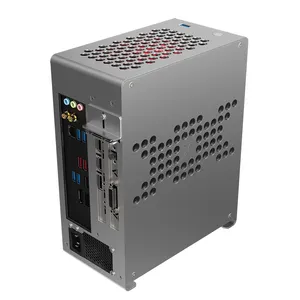 ZZAW A1 Aluminum Alloy Mini ITX Table Chassis Computer Accessories Micro Size Desktop Small Spirit Gaming PC Case