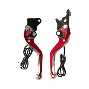 Accessoires pour moto/vélo électrique : feux LED modifiés, guidon bullhorn, freins à disque avant/freins à tambour arrière, frein à 6 vitesses - Product Image 1
