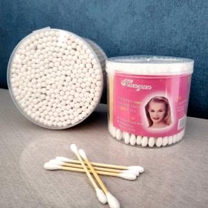 Penjualan laris murah 100% kapas ramah lingkungan penyeka stik katun wol bud Makeup kapas Buds - Product Image 2