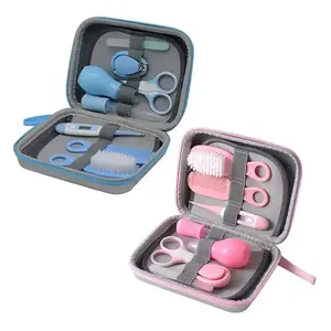New Style Neugeborenen-Babypflege-Kit 8-teiliges Babypflege-Kit Kindersicherheits-Gesundheits werkzeuge Baby-Nagelknipser-Set
