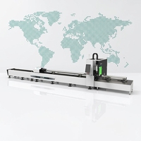 Mesin Pemotong Pipa & Tabung Laser Produktivitas Tinggi LX62TE Mesin Pemotong Tabung Laser Fiber 3000w untuk Industri