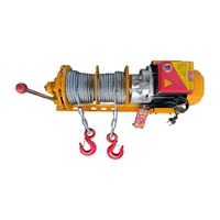 Nouveau treuil électrique multifonctionnel à embrayage pour la construction, avec câble métallique, pour usage domestique, capacité 500/1000KG