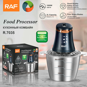 Household Mini Electric Food Meat Grinder Chopper Multifunctional Commercial <b>Vegetable</b> Blender Food Processor Meat Blender - Product Image 6