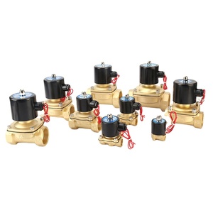 Van điện từ màng ngăn đồng thường đóng, điều khiển nước/không khí, 220V/24V, 1/2"/3/4", loại điện từ DC - Product Image 5