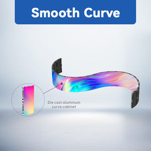 Sáng tạo linh hoạt cong bóng vòng tròn hình cầu hình dạng <span class=keywords><strong>LED</strong></span> hiển thị <span class=keywords><strong>LED</strong></span> màn hình <span class=keywords><strong>LED</strong></span> màn hình hiển thị <span class=keywords><strong>LED</strong></span> sáng tạo của bất kỳ hình dạng kích thước - Product Image 4