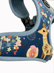 Arnés de terciopelo personalizado para perro, diseño de sublimación, Collar de perro, Correa con lazo, Impresión de transferencia térmica de terciopelo, novedad de Navidad - Product Image 6