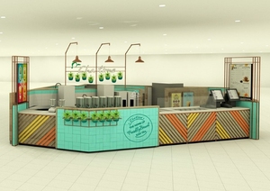 Mall Gian Hàng Chiên Kiểu Pháp Làm Theo Yêu Cầu Thực Phẩm Gian Hàng Sushi Gian Hàng Kẹo Cốc Đựng Bánh Đồ Ăn Nhẹ Và Đồ Uống Quầy - Product Image 3