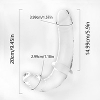 Dildo double tête étanche pour femmes, pénis artificiel souple portable, jouet pour adultes lesbiennes pour un plaisir sensuel et un orgasme