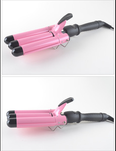 Rizador de Pelo de Tres Tubos, Rizador de Pelo de 3 Barriles, Rizador de Pelo de Volumen Pequeño y Grande con Pantalla LED de Temperatura - Product Image 6