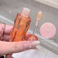 Groothandel Gege Bear Lip Make-up Hydraterende Waterdichte Niet-Kleverige Zachte Hydraterende Transparante Waterlichte Fruitige Vloeibare Lipgloss