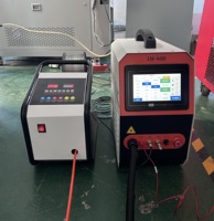 Máquina de Soldadura Láser de Fibra Portátil de 1100W para Acero y Aleación de Aluminio, para Barandillas, Puertas y Ventanas, Nueva